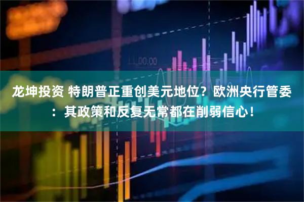 龙坤投资 特朗普正重创美元地位？欧洲央行管委：其政策和反复无常都在削弱信心！